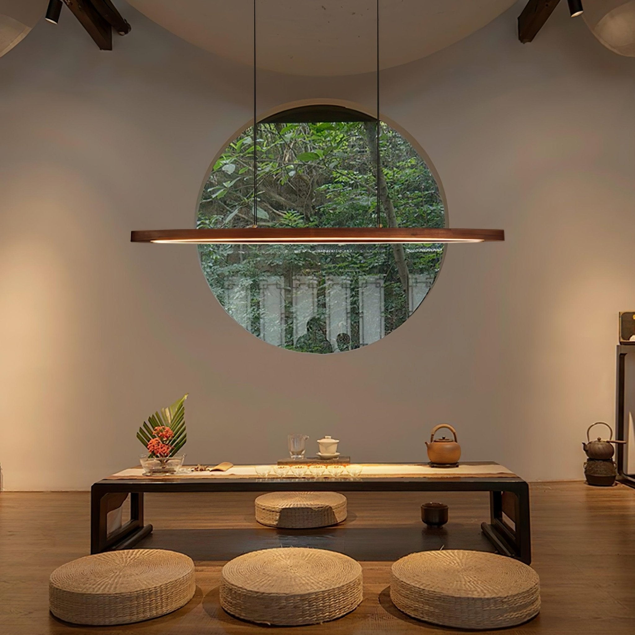 Zentan Lampe suspendue minimaliste en bois - Neutralighting