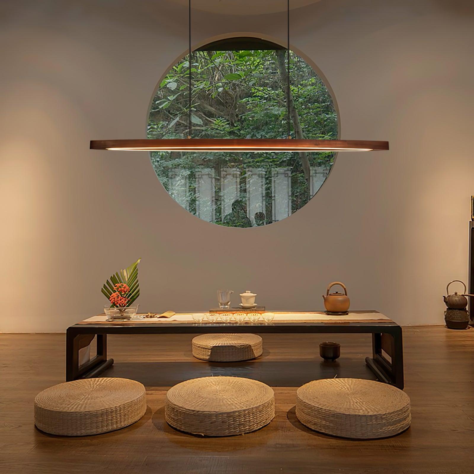 Zentan Lampe suspendue minimaliste en bois - Neutralighting