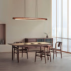 Zentan Lampe suspendue minimaliste en bois - Neutralighting