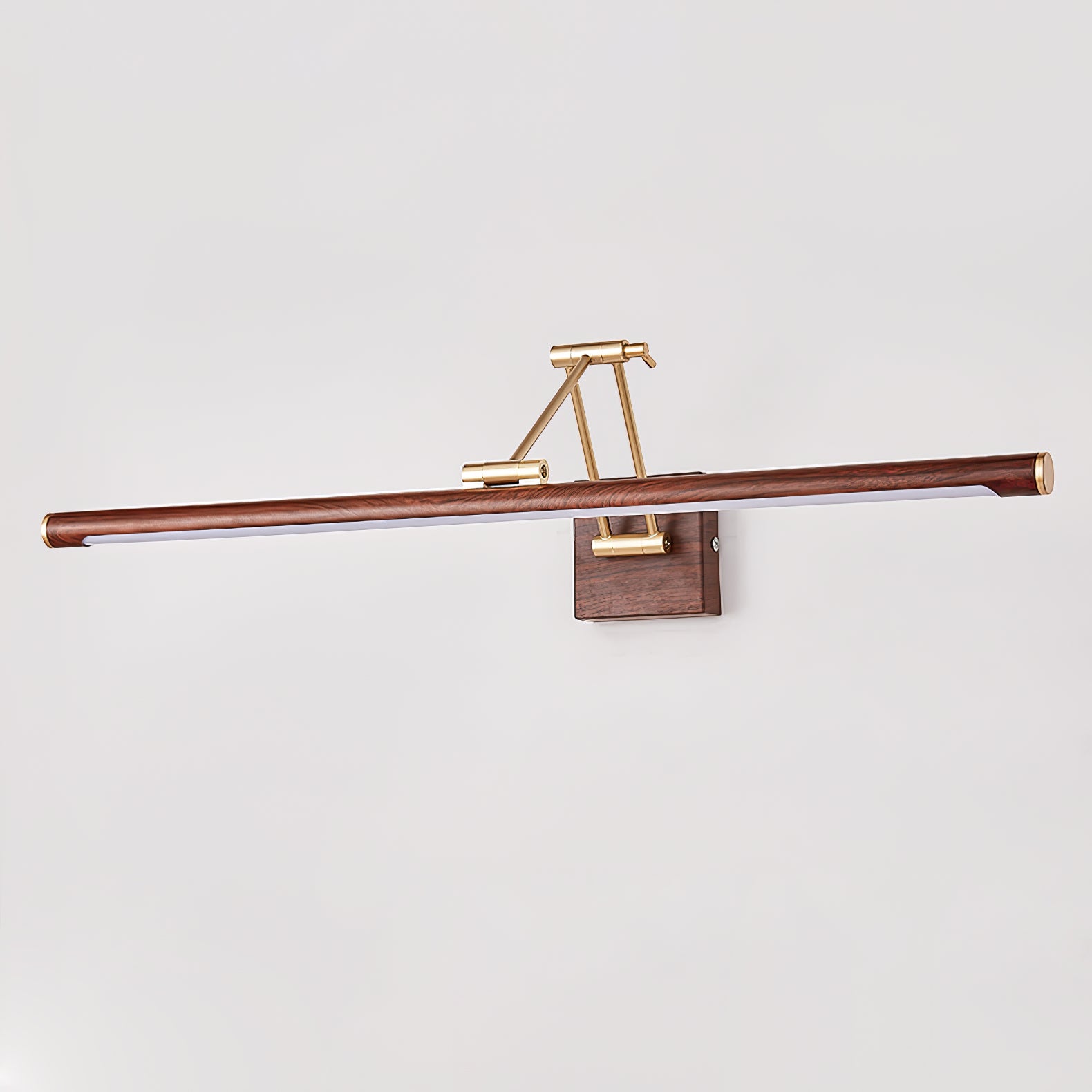 Arvararae Applique Murale Linéaire Ajustable en Noyer - Neutralighting