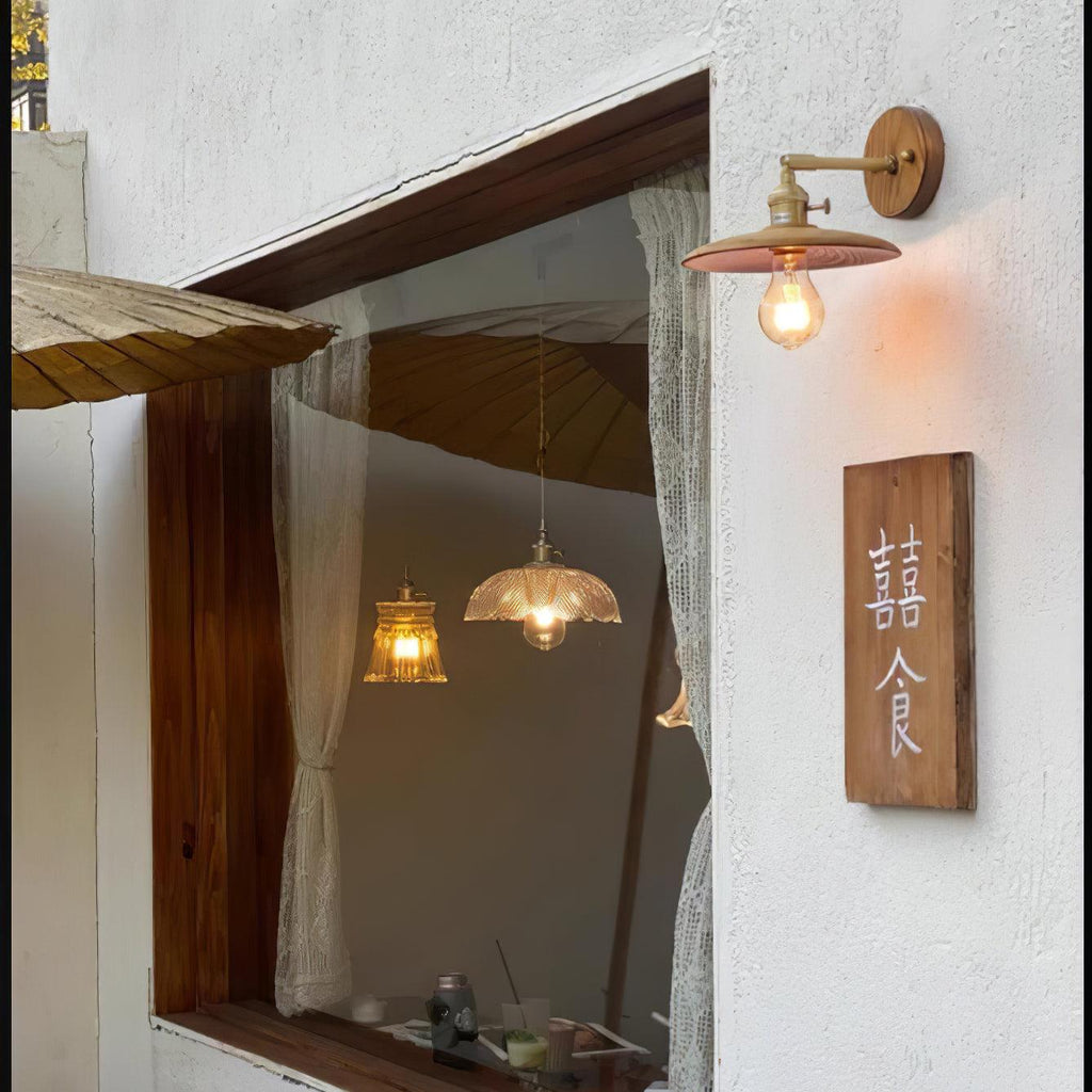 Arloxd Applique murale rustique en laiton - Neutralighting