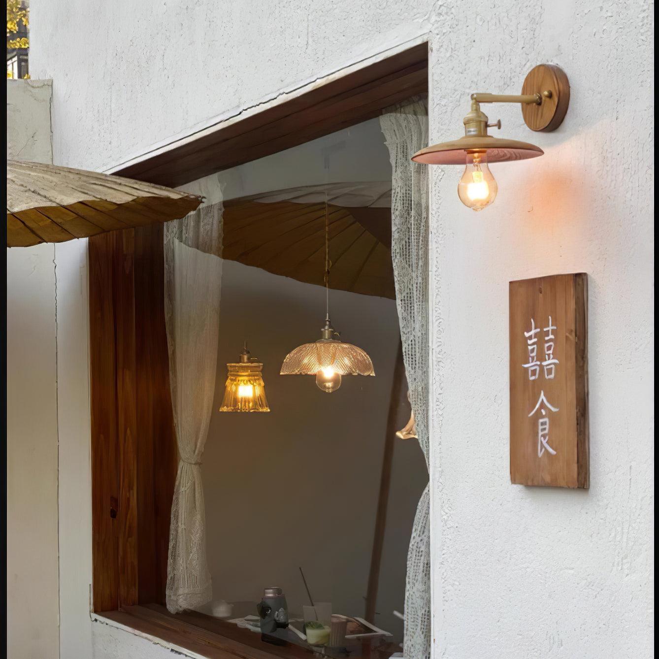 Arloxd Applique murale rustique en laiton - Neutralighting