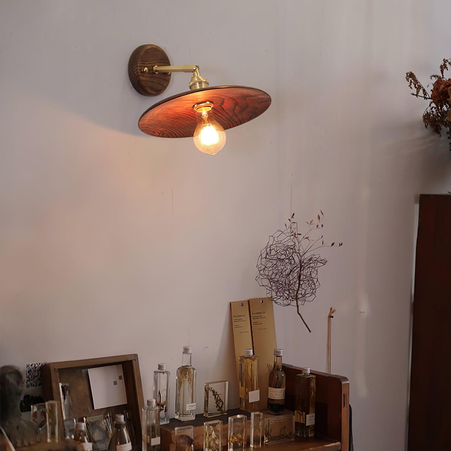 Arloxd Applique murale rustique en laiton - Neutralighting