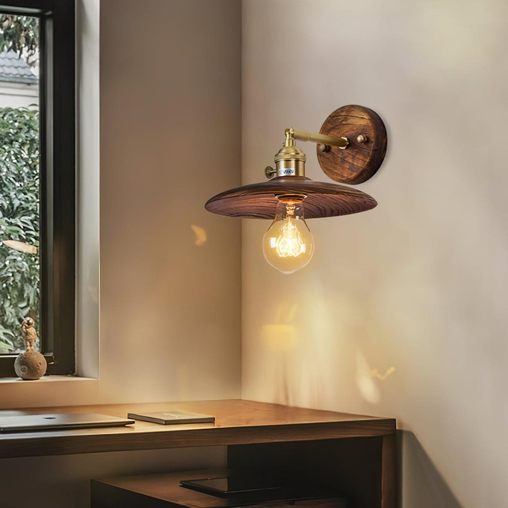 Arloxd Applique murale rustique en laiton - Neutralighting
