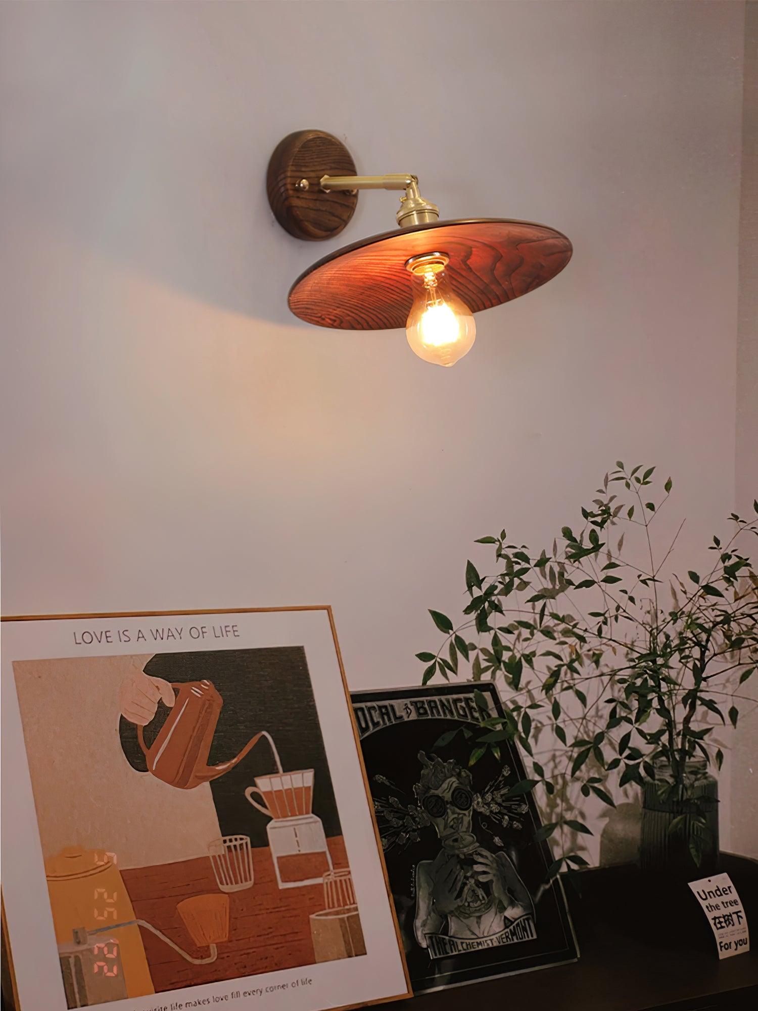 Arloxd Applique murale rustique en laiton - Neutralighting