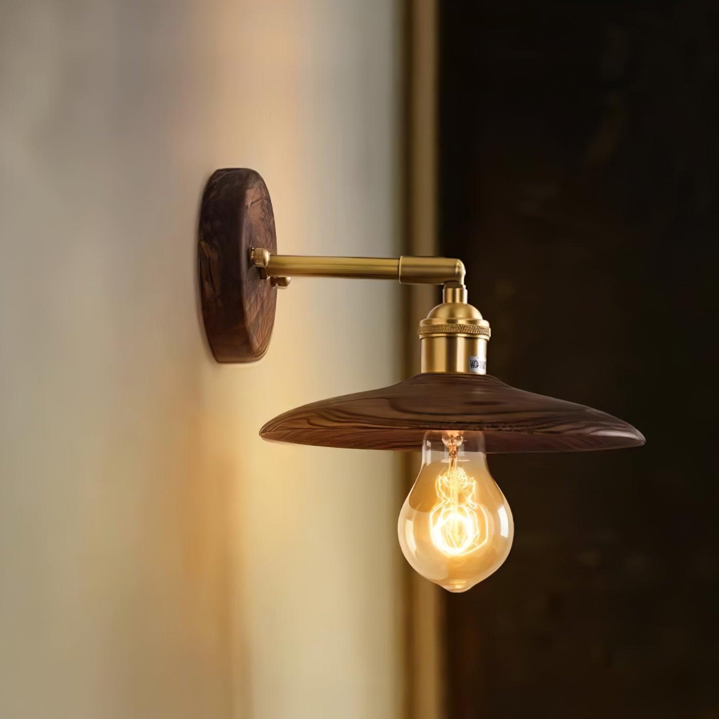 Arloxd Applique murale rustique en laiton - Neutralighting