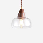 Noyer Lampe à Suspension en Verre - Neutralighting