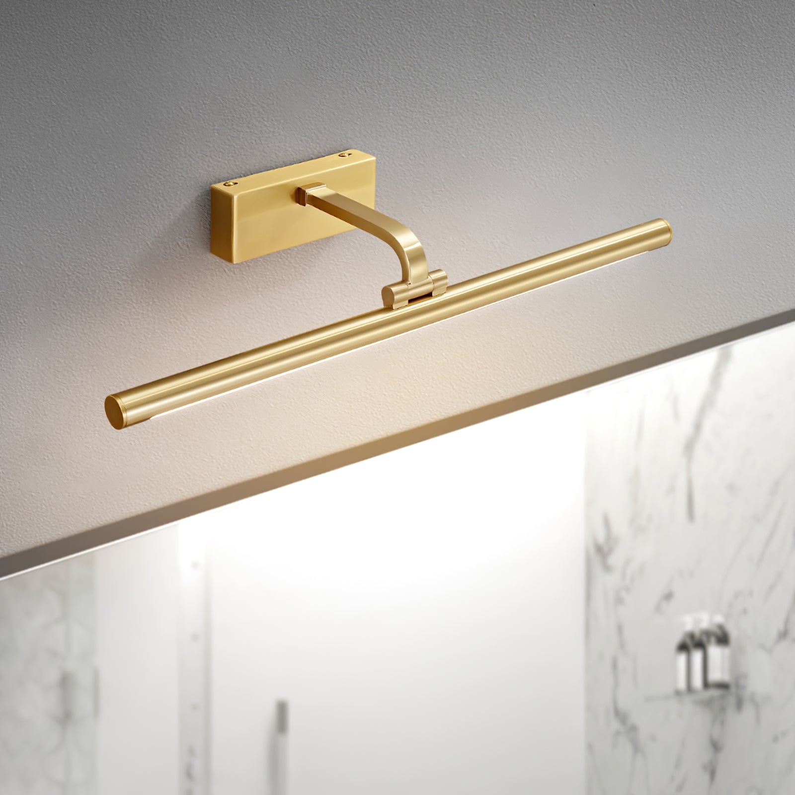 Lumare Applique murale minimaliste en laiton - Neutralighting