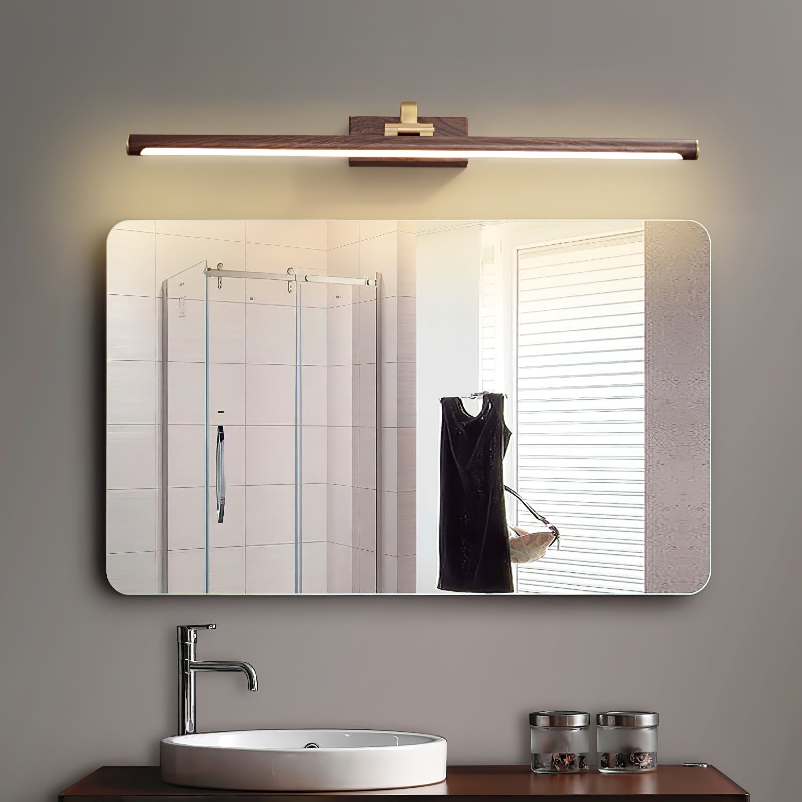 Lumare Applique murale minimaliste en laiton - Neutralighting