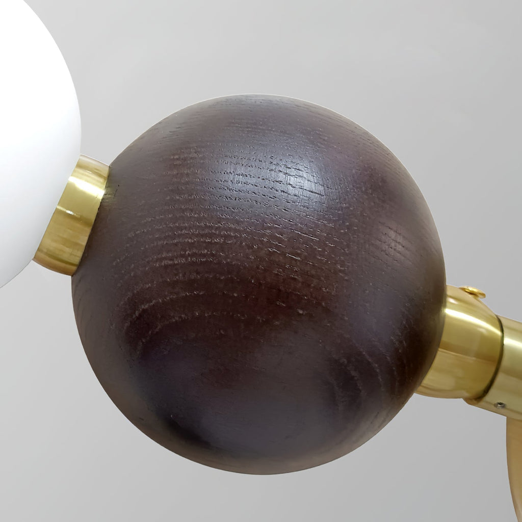 Aurora Lustre Noyer Perle Collier - Neutralighting