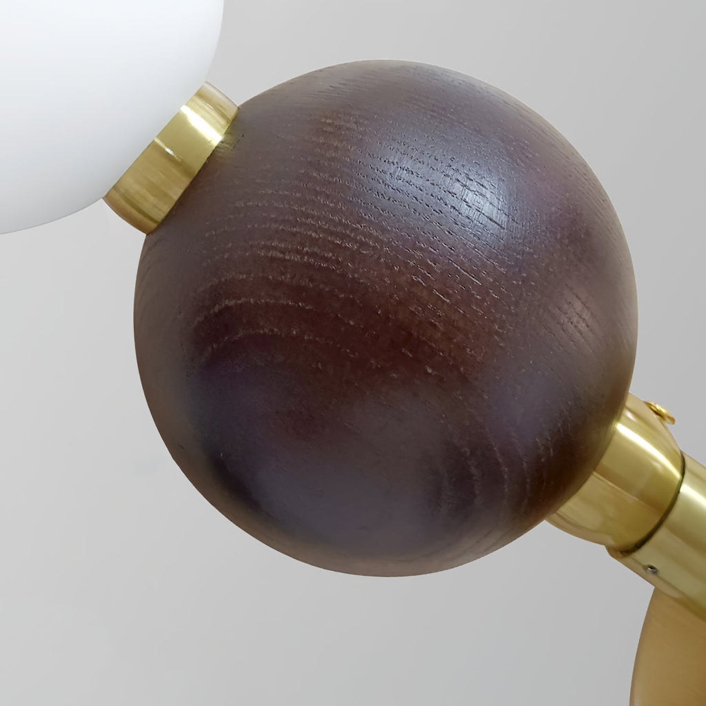 Aurora Lustre Noyer Perle Collier - Neutralighting