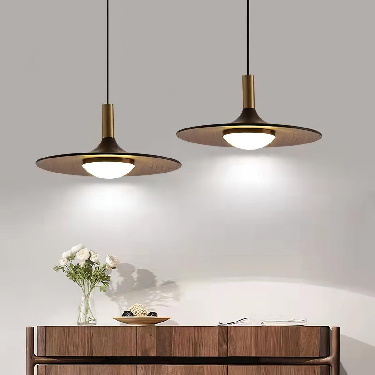Blythe Suspension moderne en bois - Neutralighting