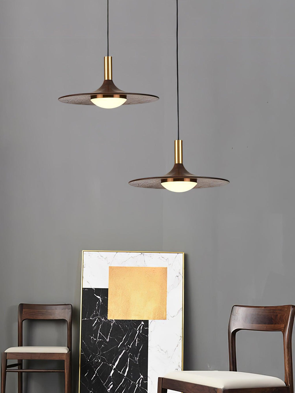 Blythe Suspension moderne en bois - Neutralighting