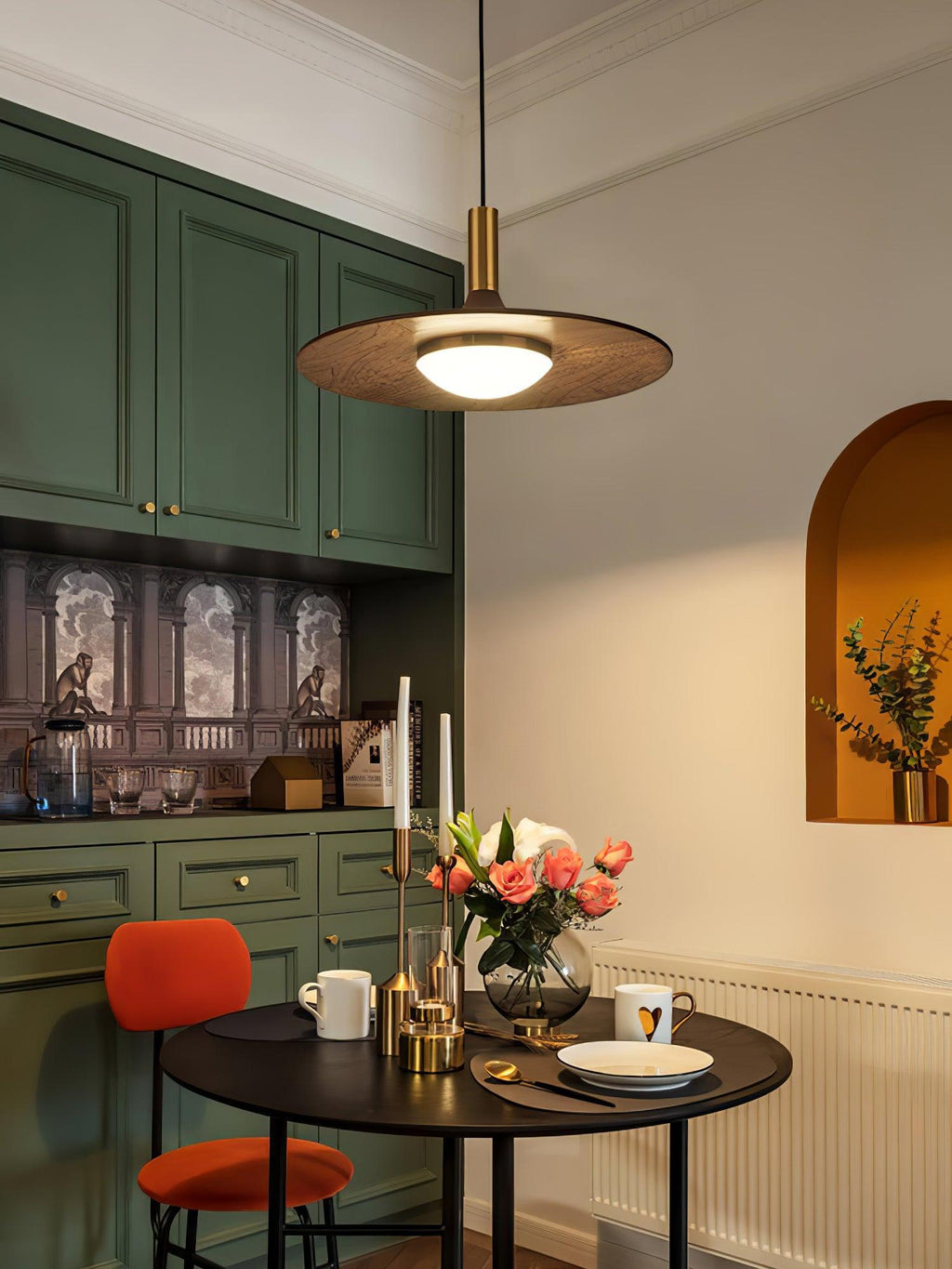 Blythe Suspension moderne en bois - Neutralighting