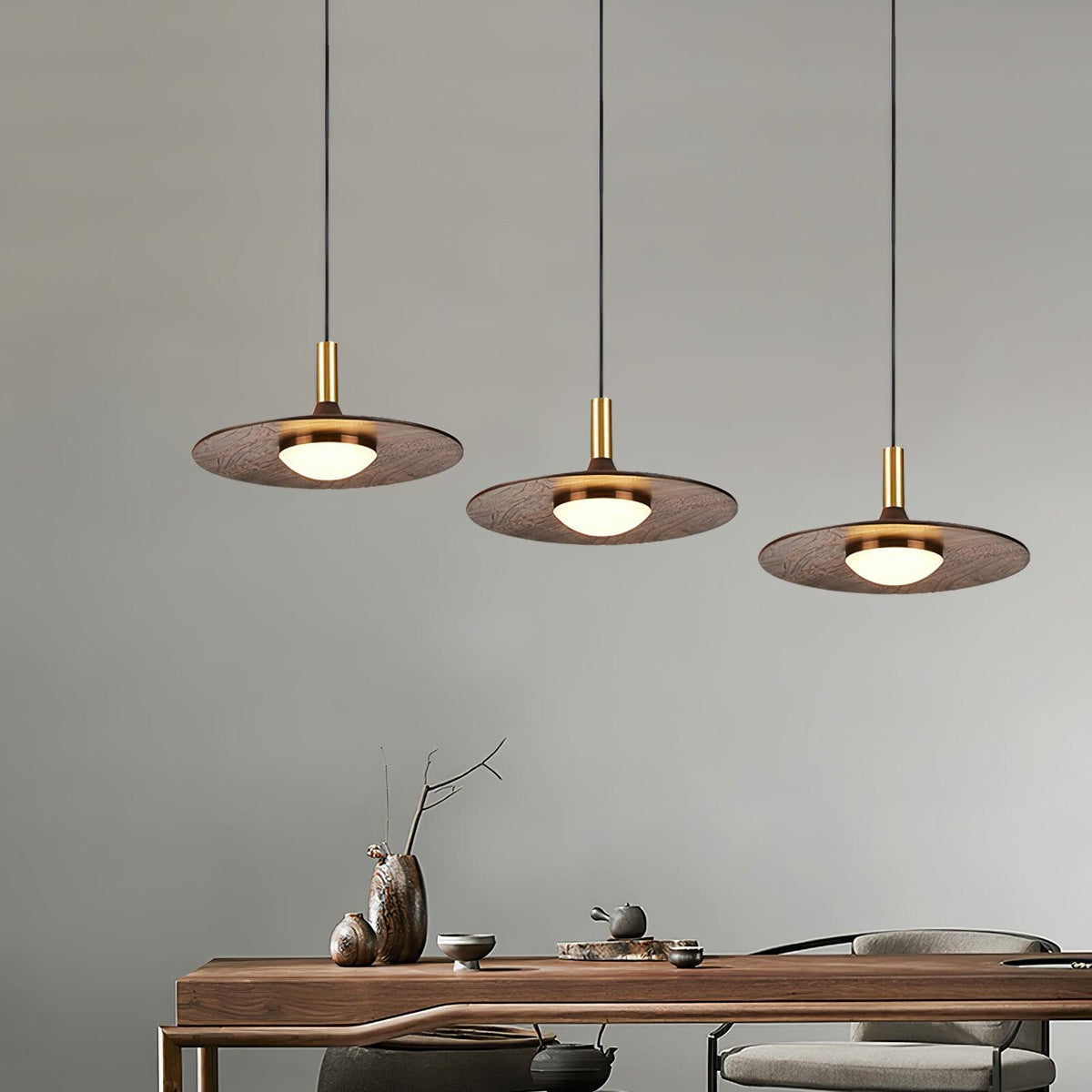 Blythe Suspension moderne en bois - Neutralighting