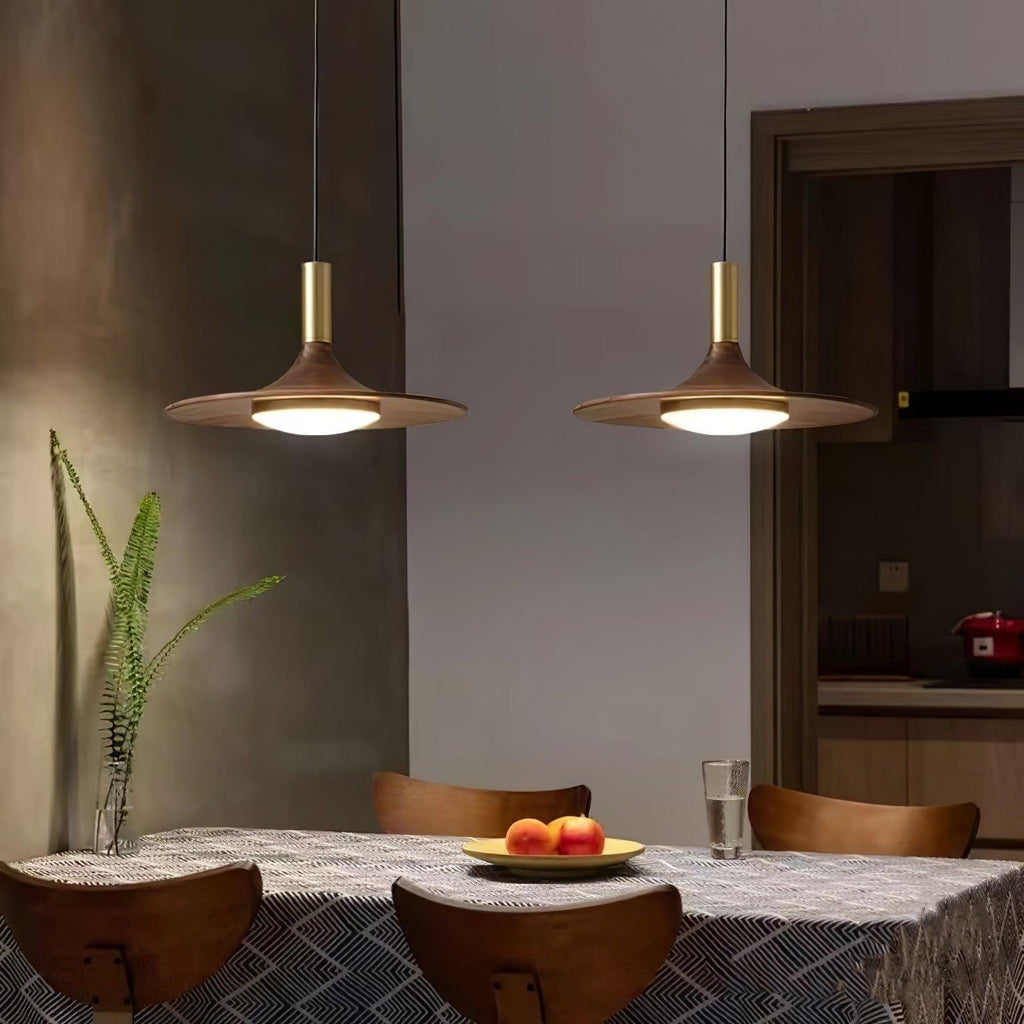 Blythe Suspension moderne en bois - Neutralighting