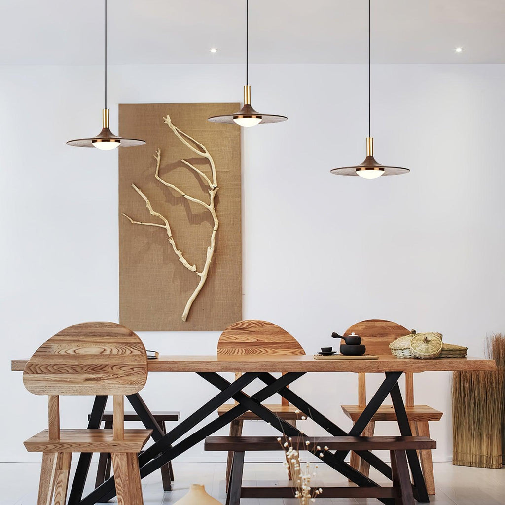 Blythe Suspension moderne en bois - Neutralighting