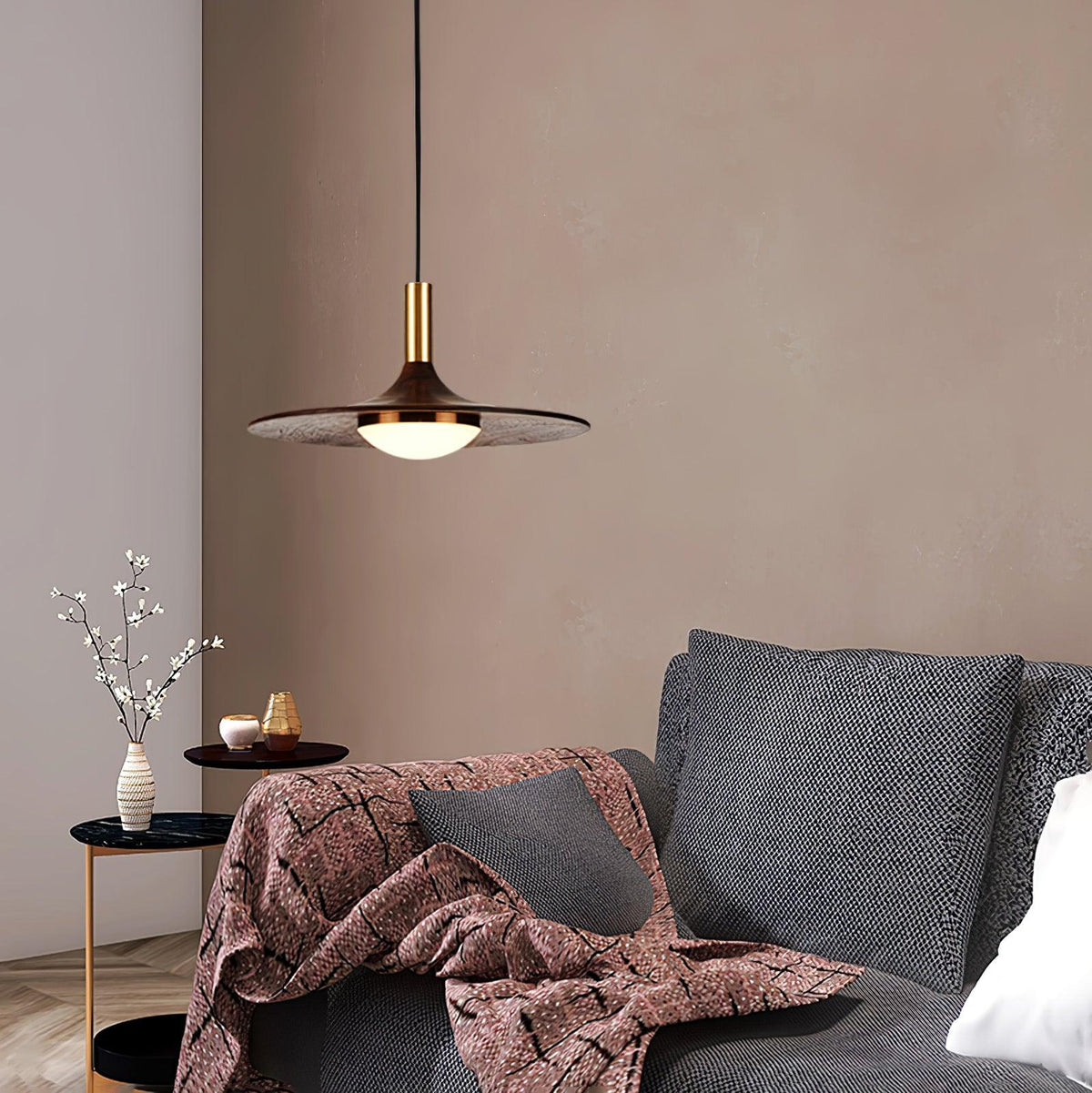 Blythe Suspension moderne en bois - Neutralighting