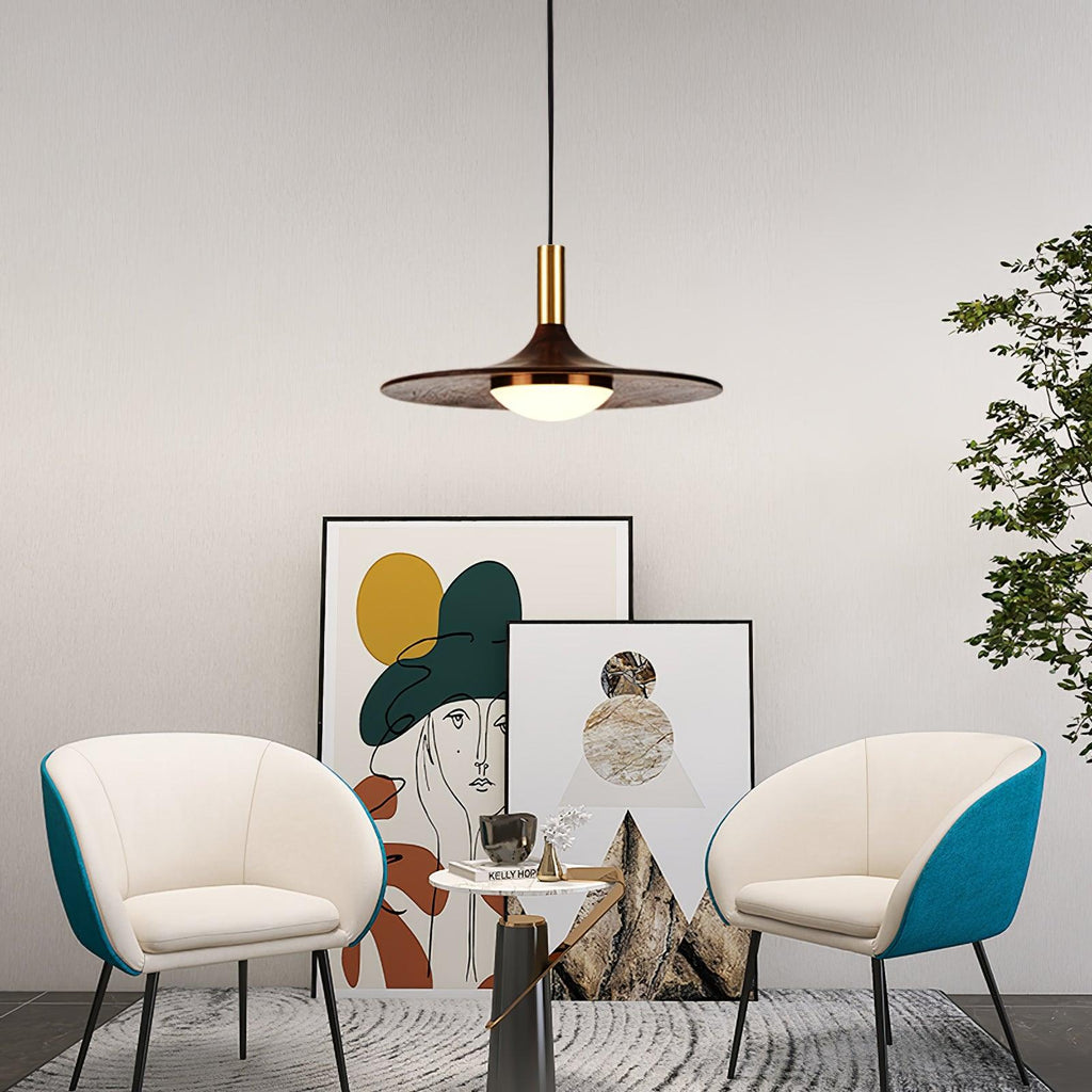 Blythe Suspension moderne en bois - Neutralighting