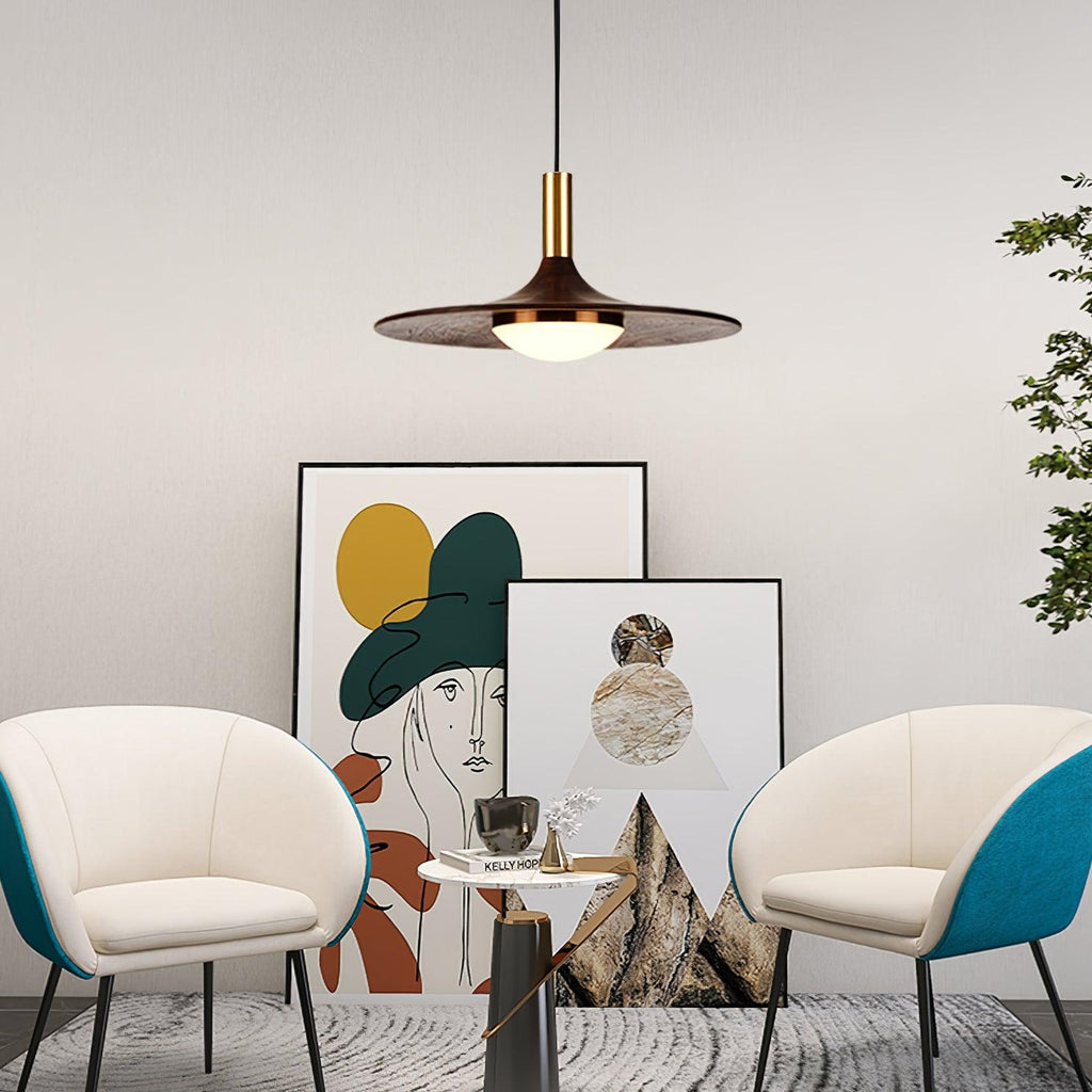 Blythe Suspension moderne en bois - Neutralighting