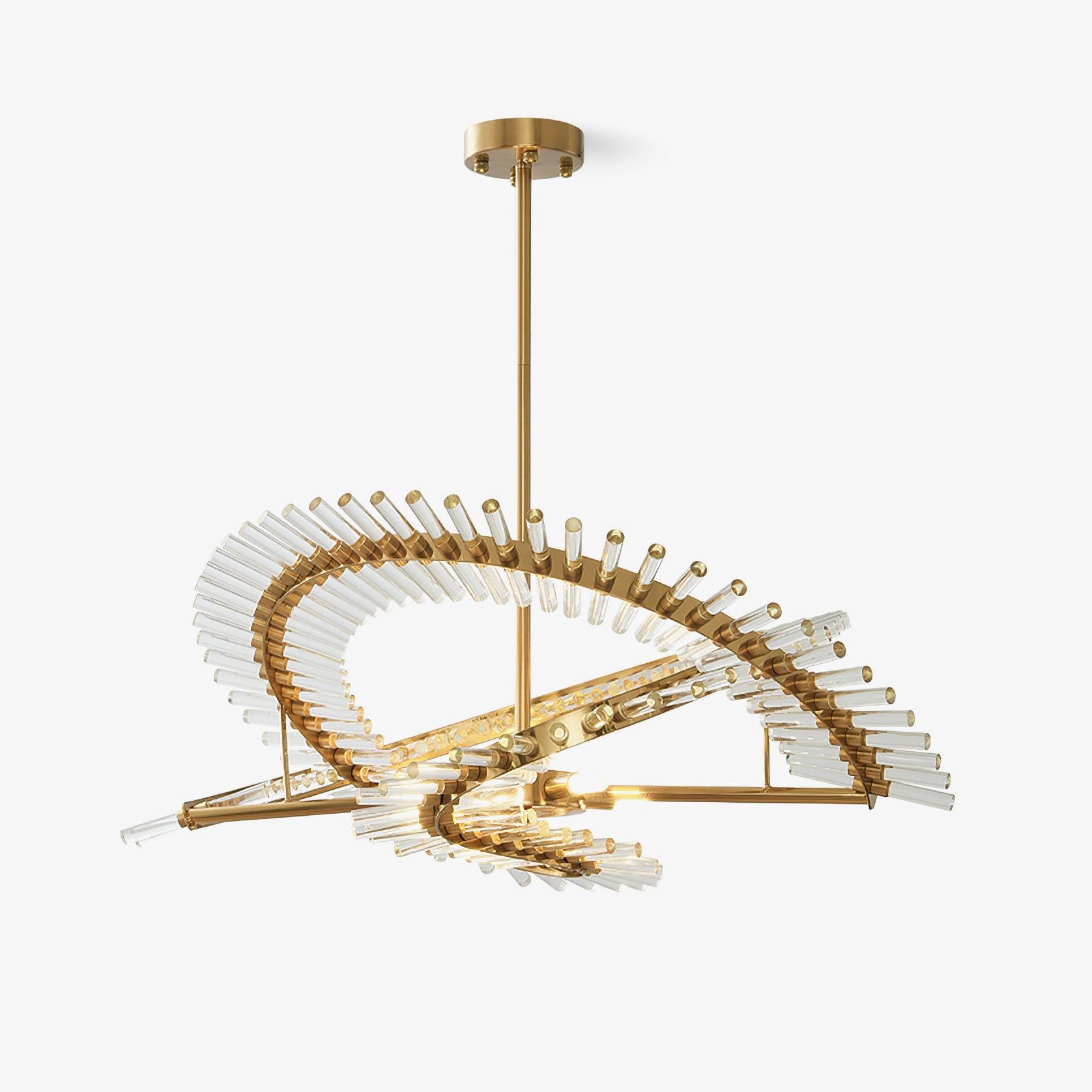 Amara Chandelier en Verre Luxueux - Neutralighting