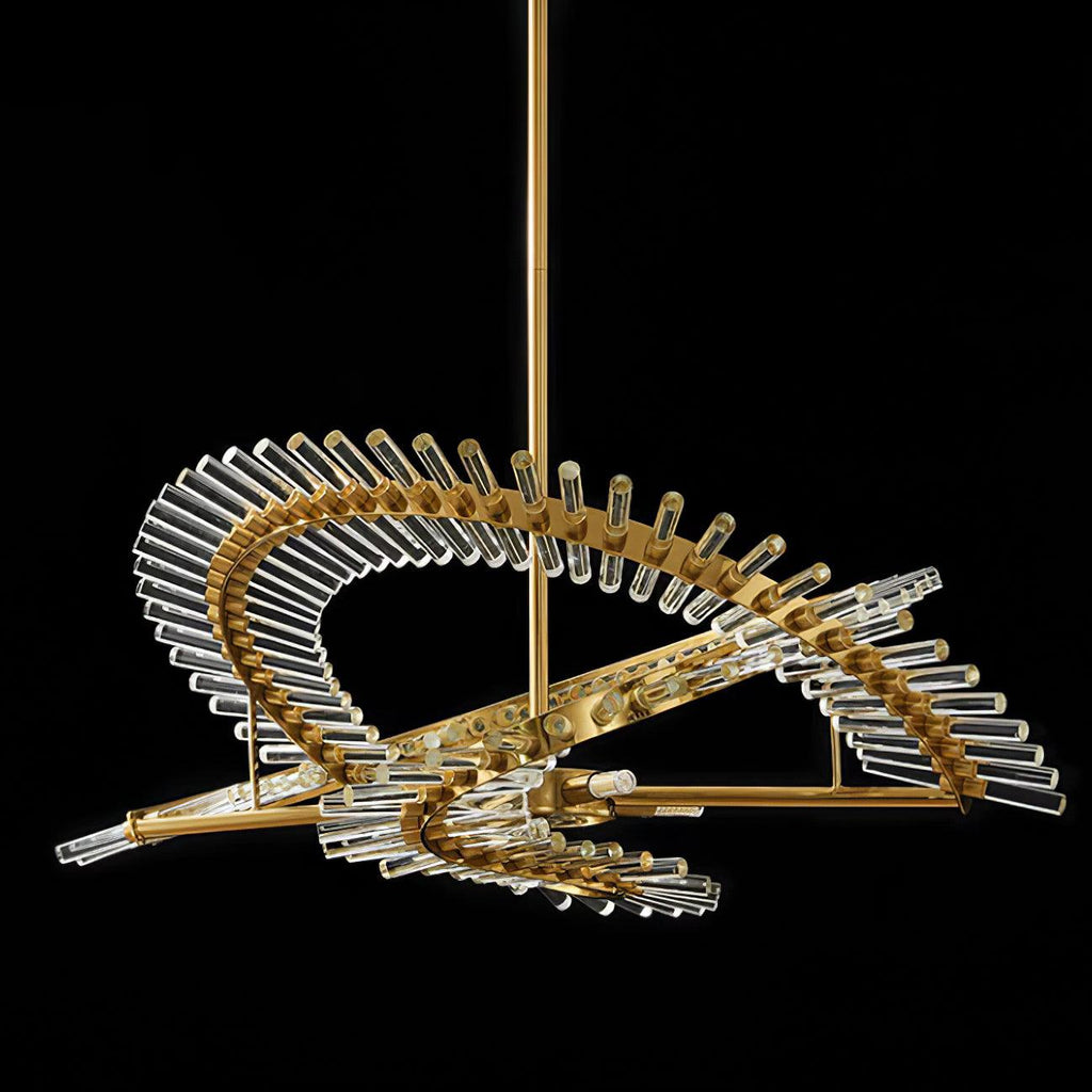 Amara Chandelier en Verre Luxueux - Neutralighting
