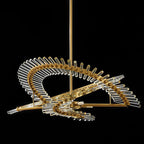 Amara Chandelier en Verre Luxueux - Neutralighting