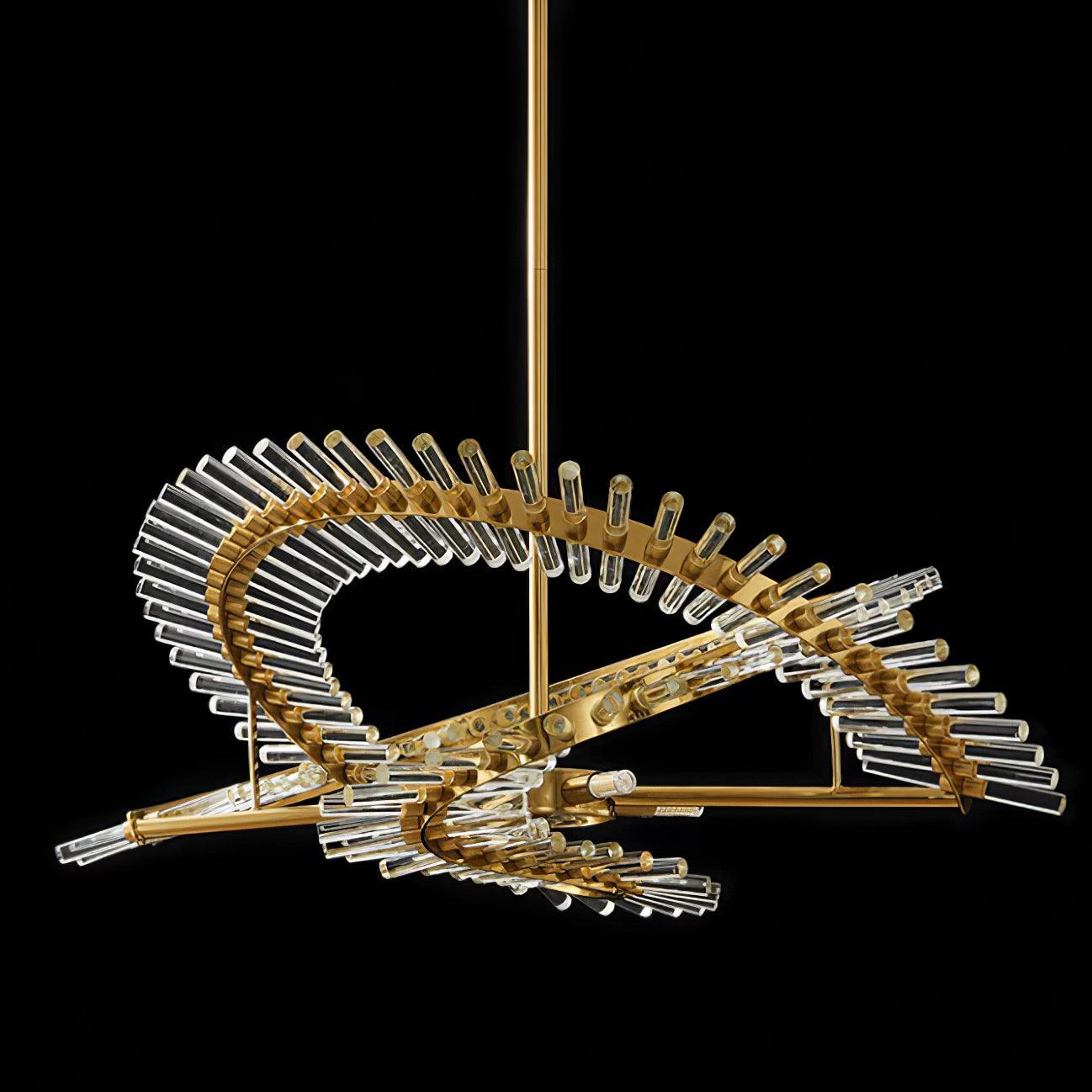 Amara Chandelier en Verre Luxueux - Neutralighting