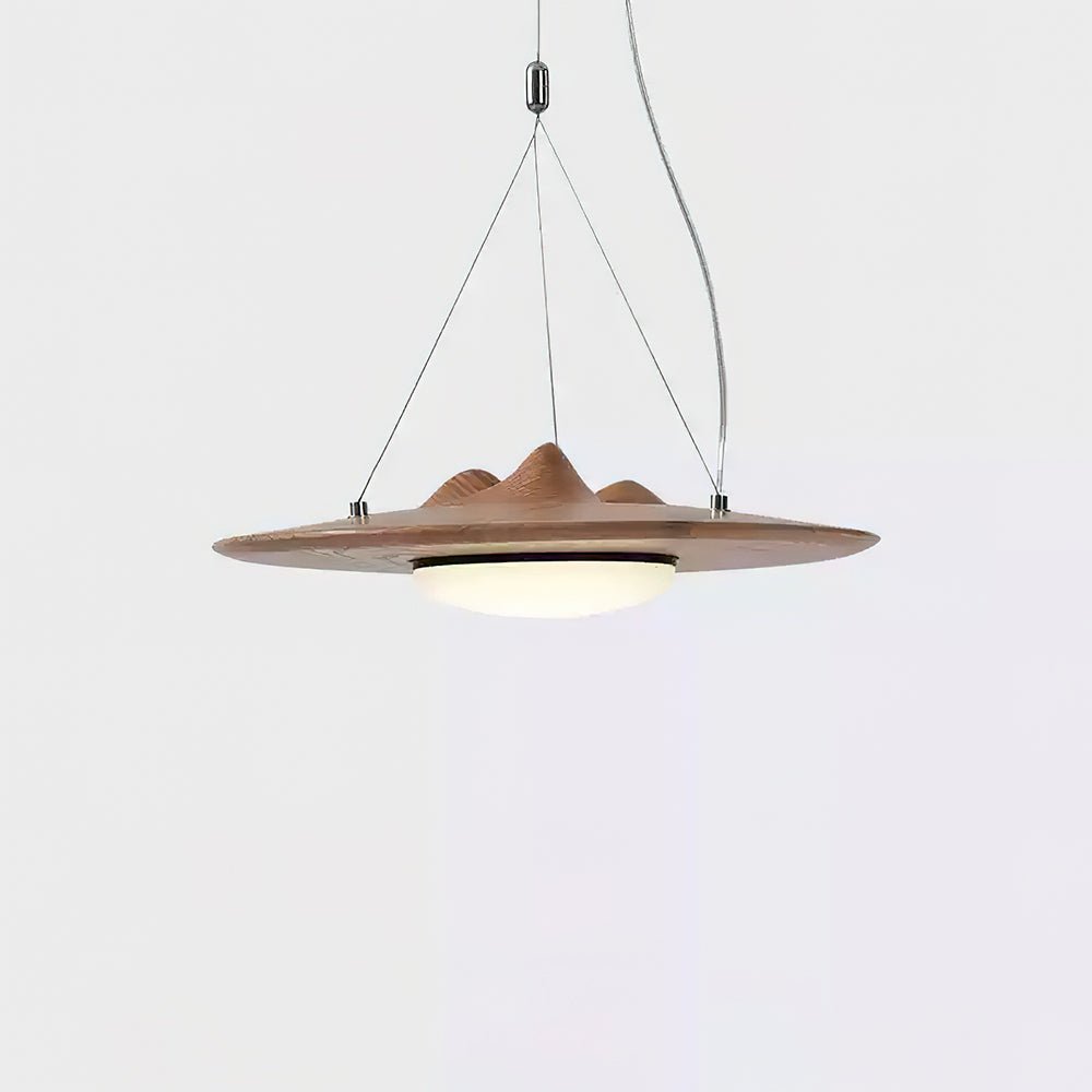 Vathea Premium Nordic Art Bois Pendentif Lampe - Neutralighting