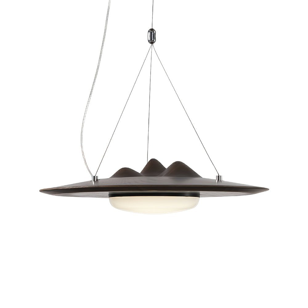 Vathea Premium Nordic Art Bois Pendentif Lampe - Neutralighting
