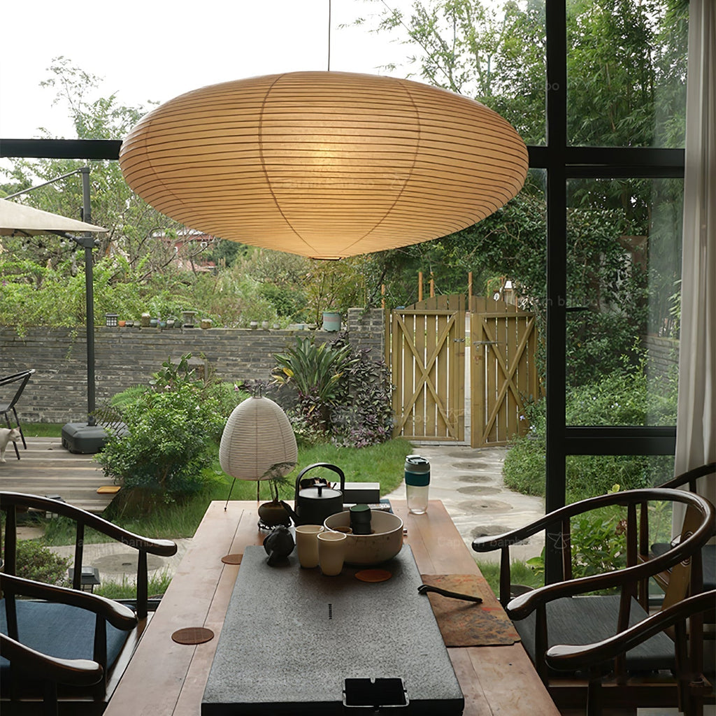 Lustra Suspension en Papier pour Salon - Neutralighting