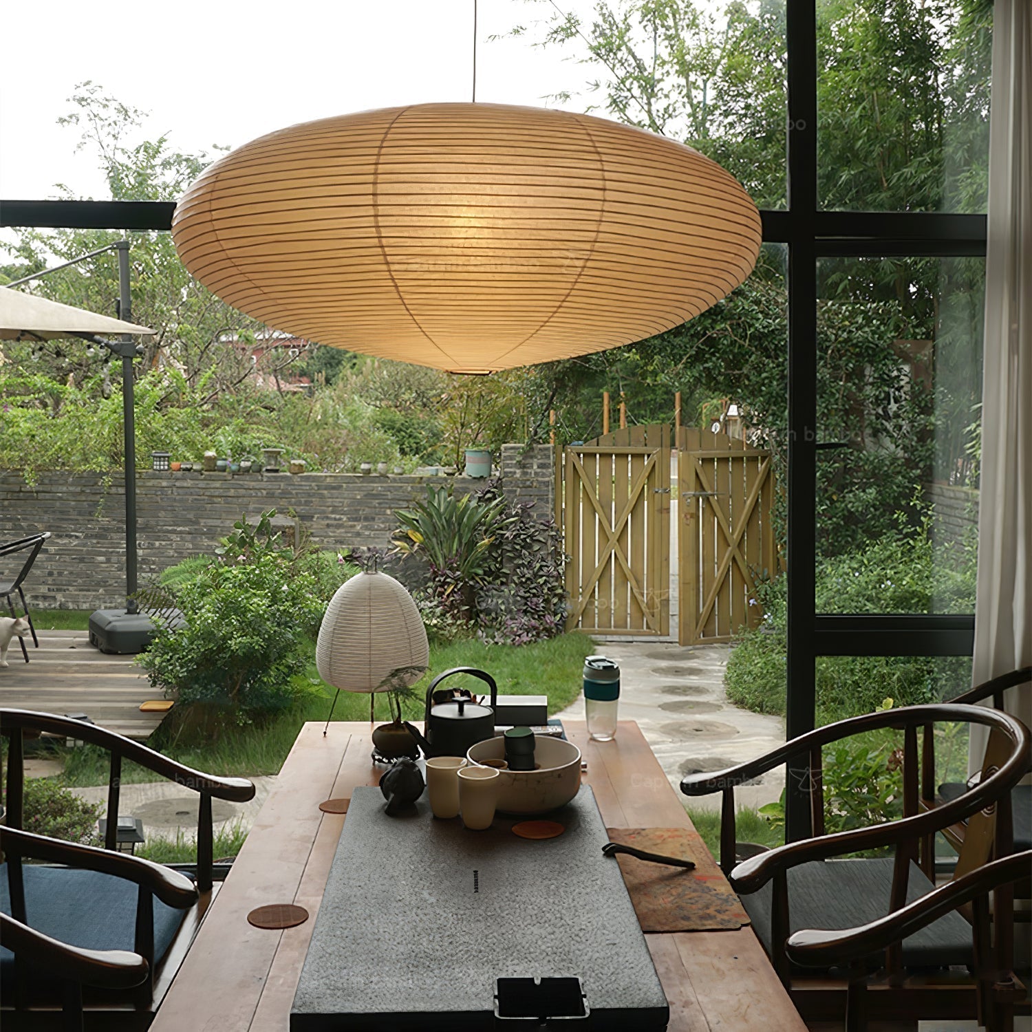 Lustra Suspension en Papier pour Salon - Neutralighting