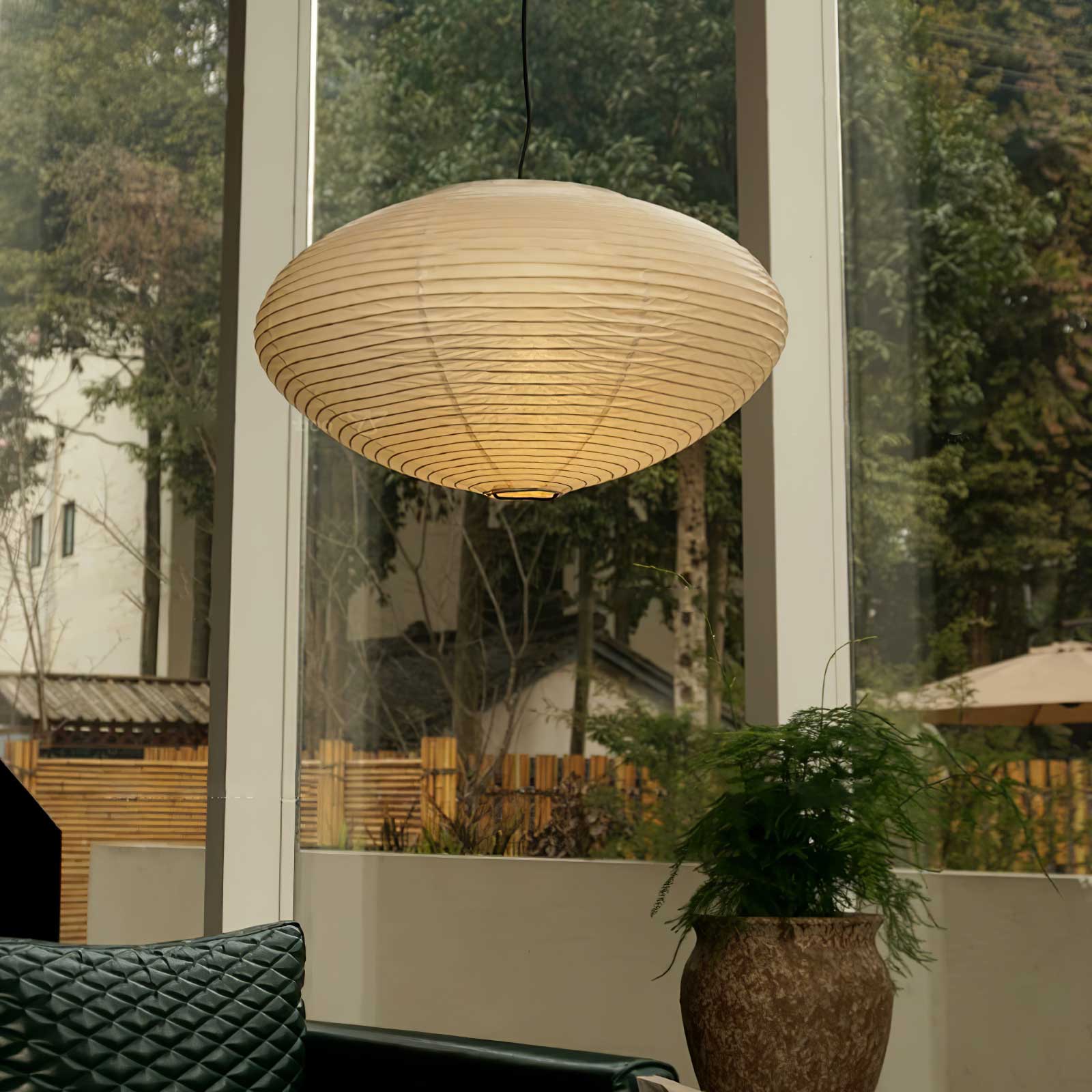 Orba Lampe Pendante en Papier Washi 15A - Neutralighting