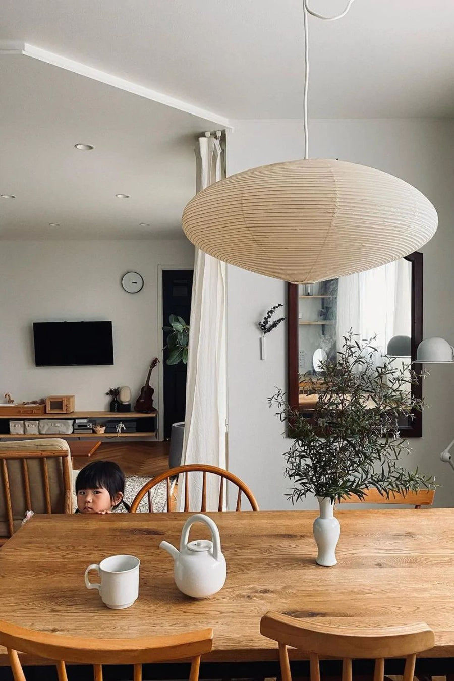 Orba Lampe Pendante en Papier Washi 15A - Neutralighting