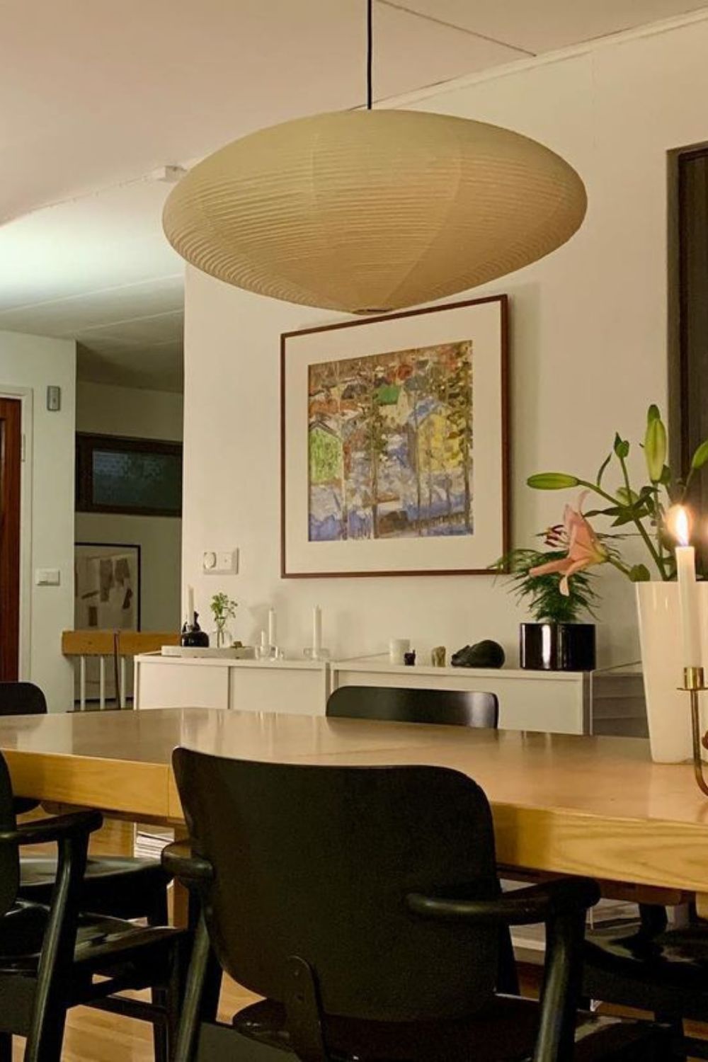 Orba Lampe Pendante en Papier Washi 15A - Neutralighting
