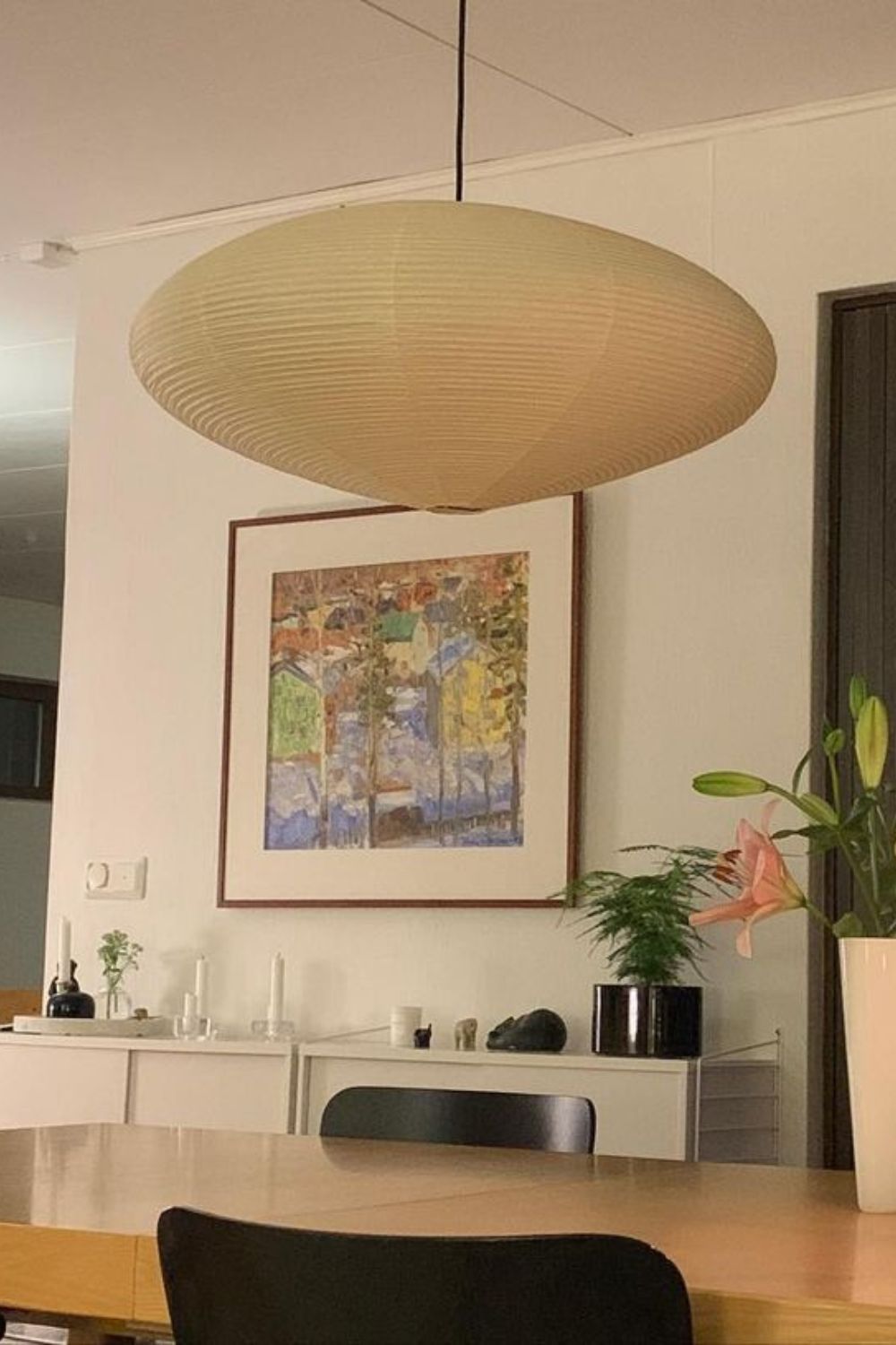 Orba Lampe Pendante en Papier Washi 15A - Neutralighting