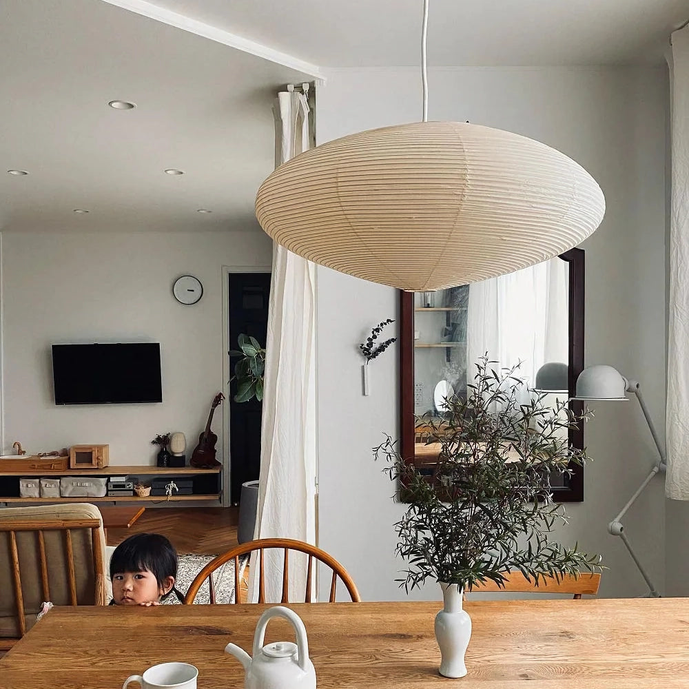 Orba Lampe Pendante en Papier Washi 15A - Neutralighting