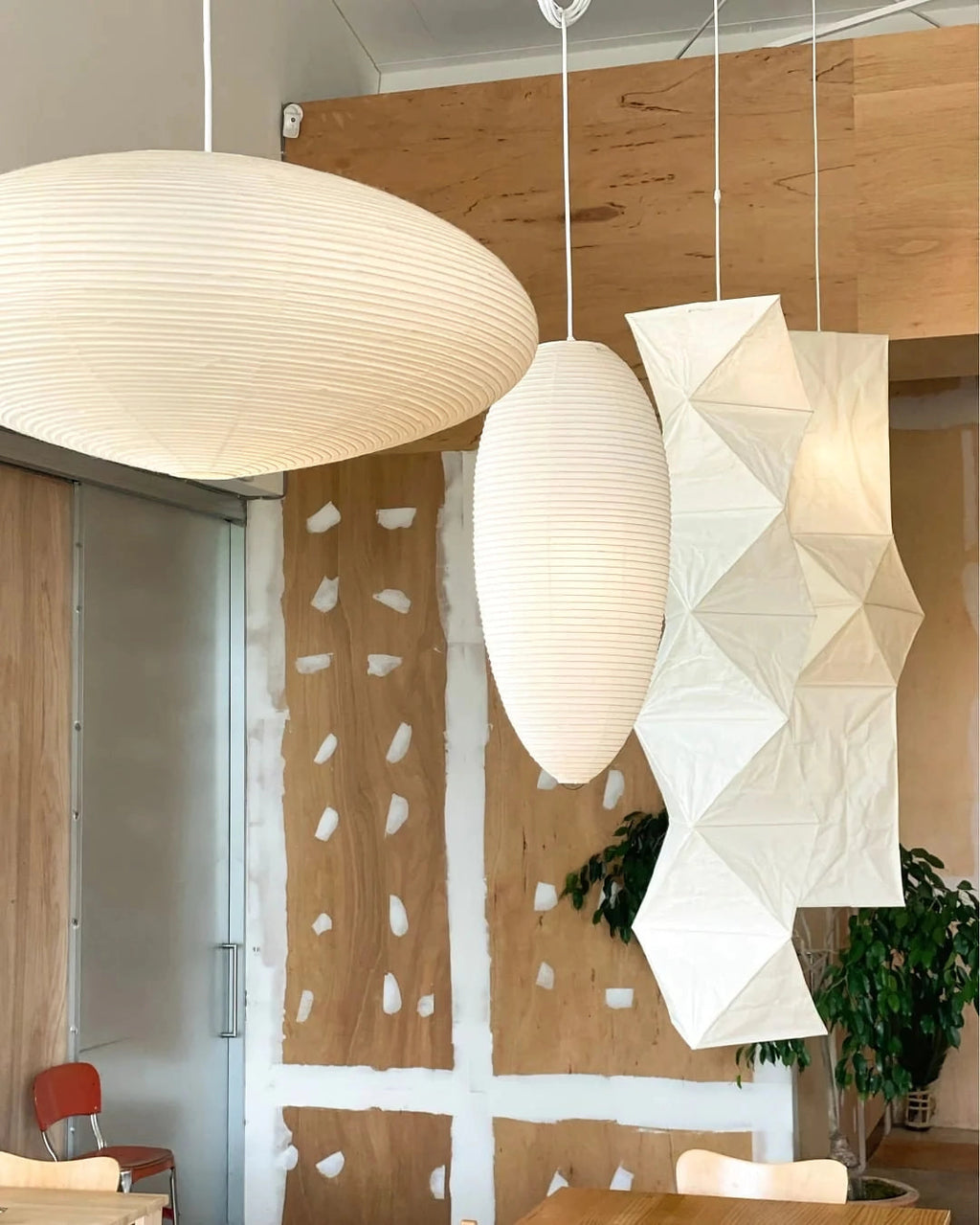 Lustra Suspension en Papier pour Salon - Neutralighting