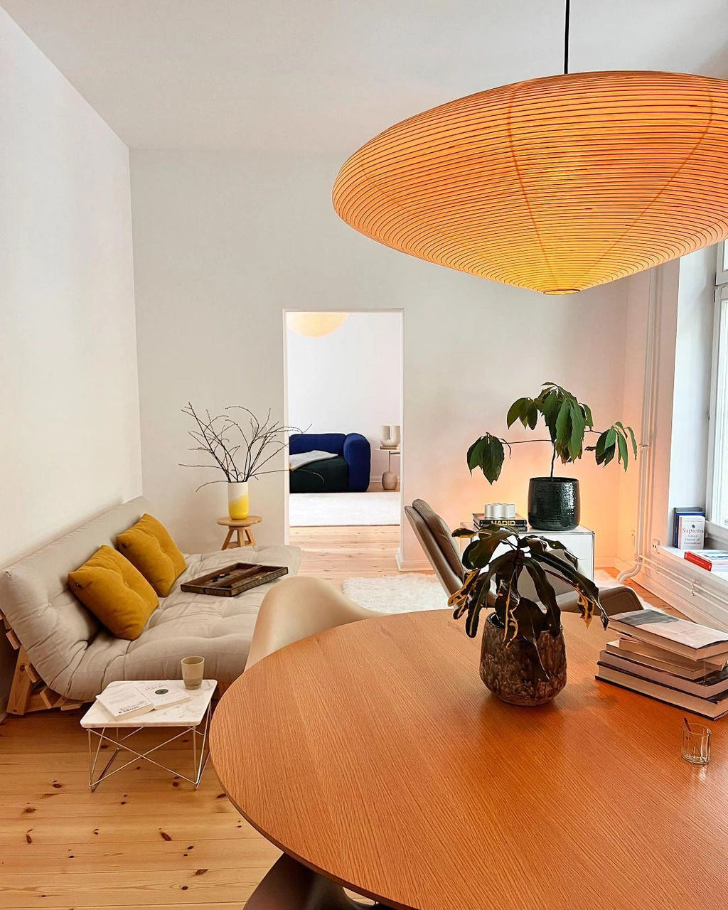 Orba Lampe Pendante en Papier Washi 15A - Neutralighting