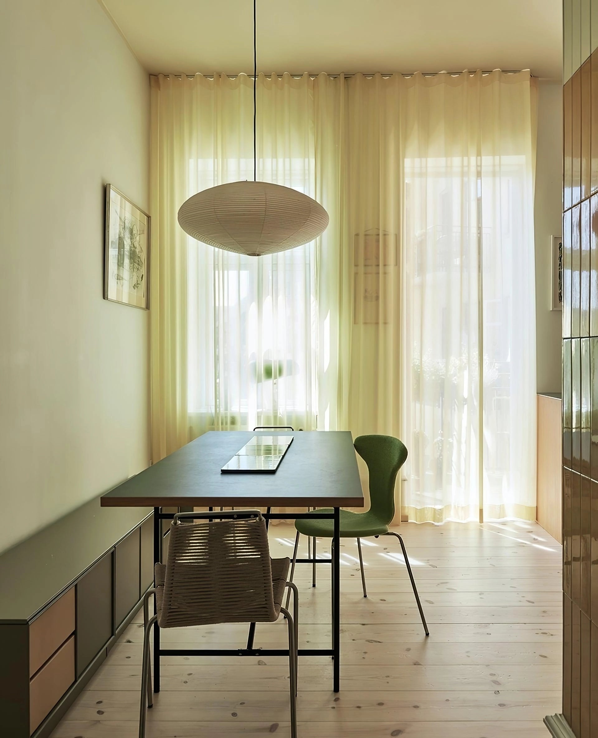 Orba Lampe Pendante en Papier Washi 15A - Neutralighting