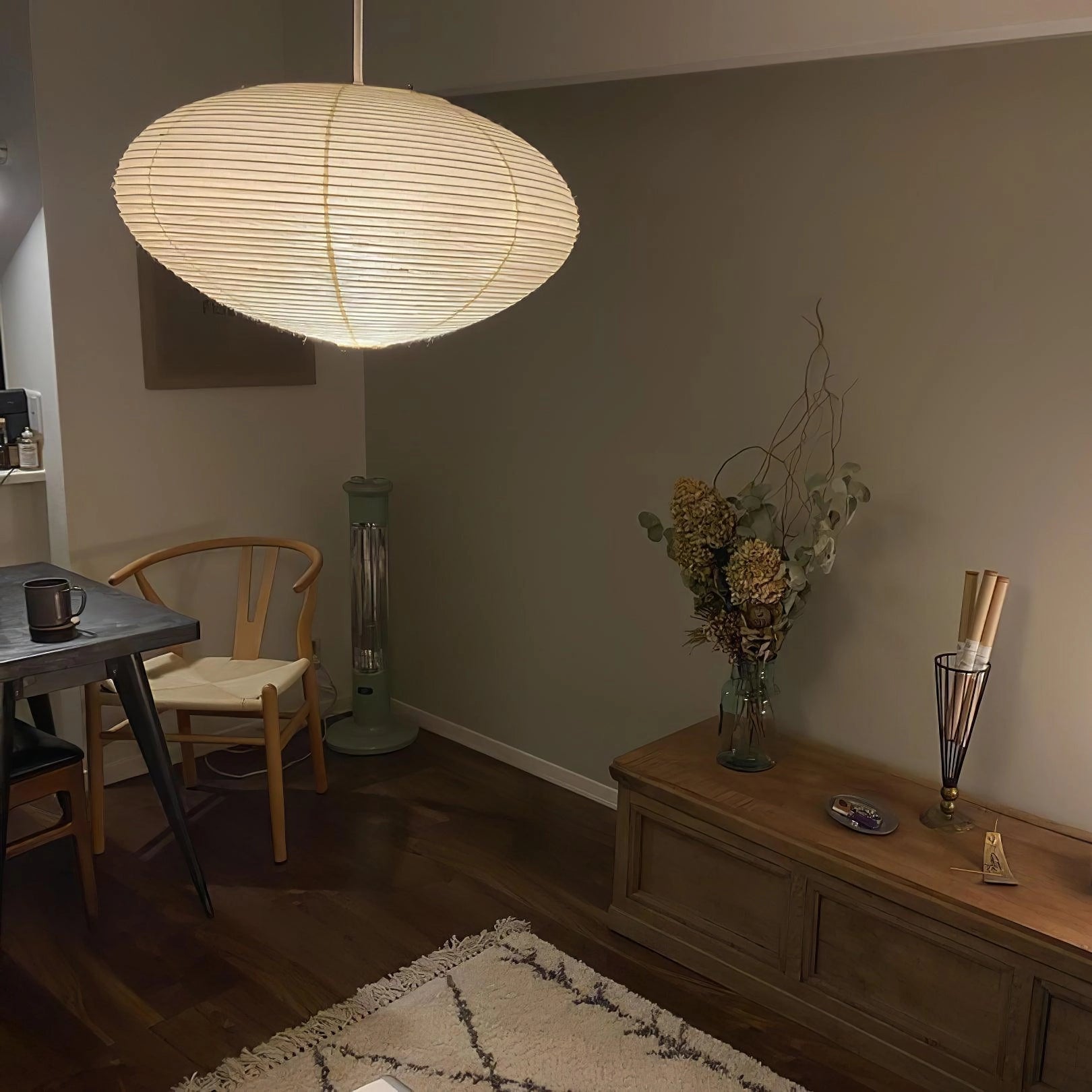 Orba Lampe Pendante en Papier Washi 15A - Neutralighting