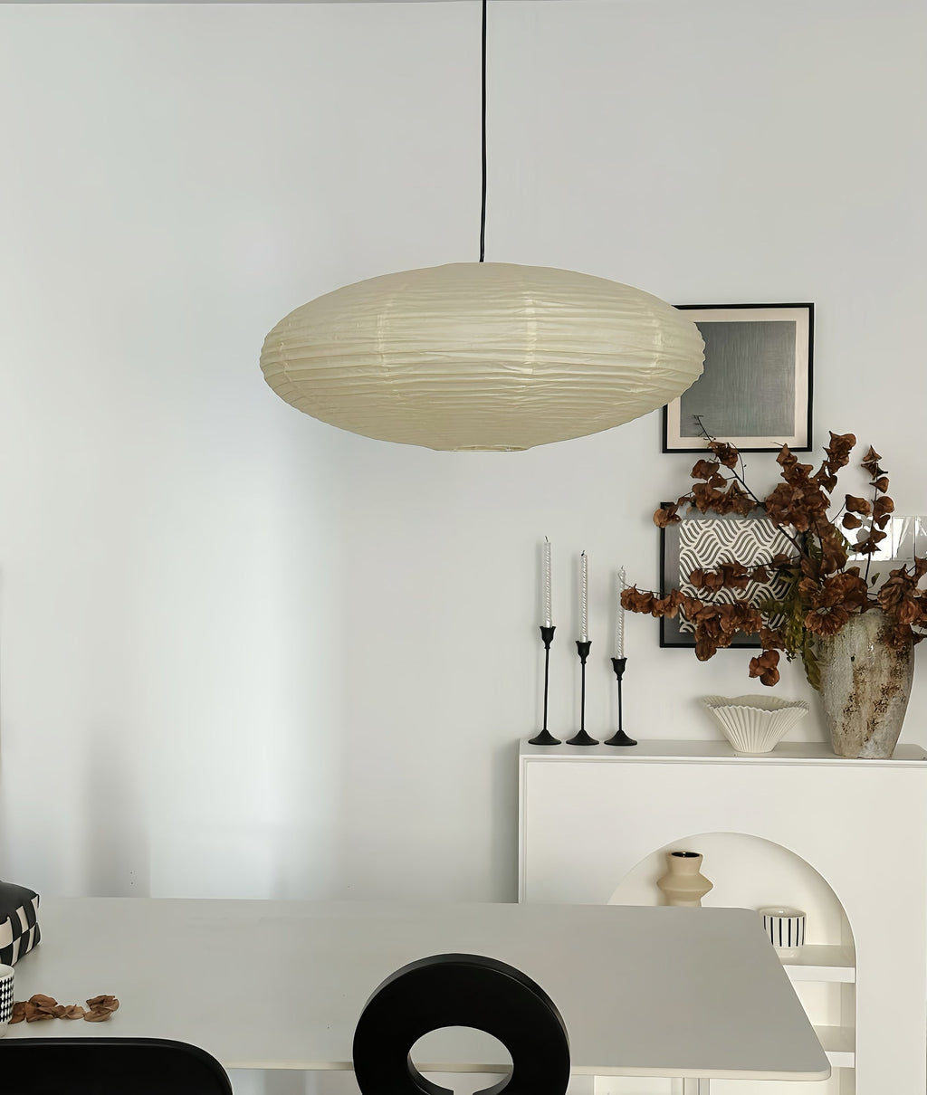 Lustra Suspension en Papier pour Salon - Neutralighting
