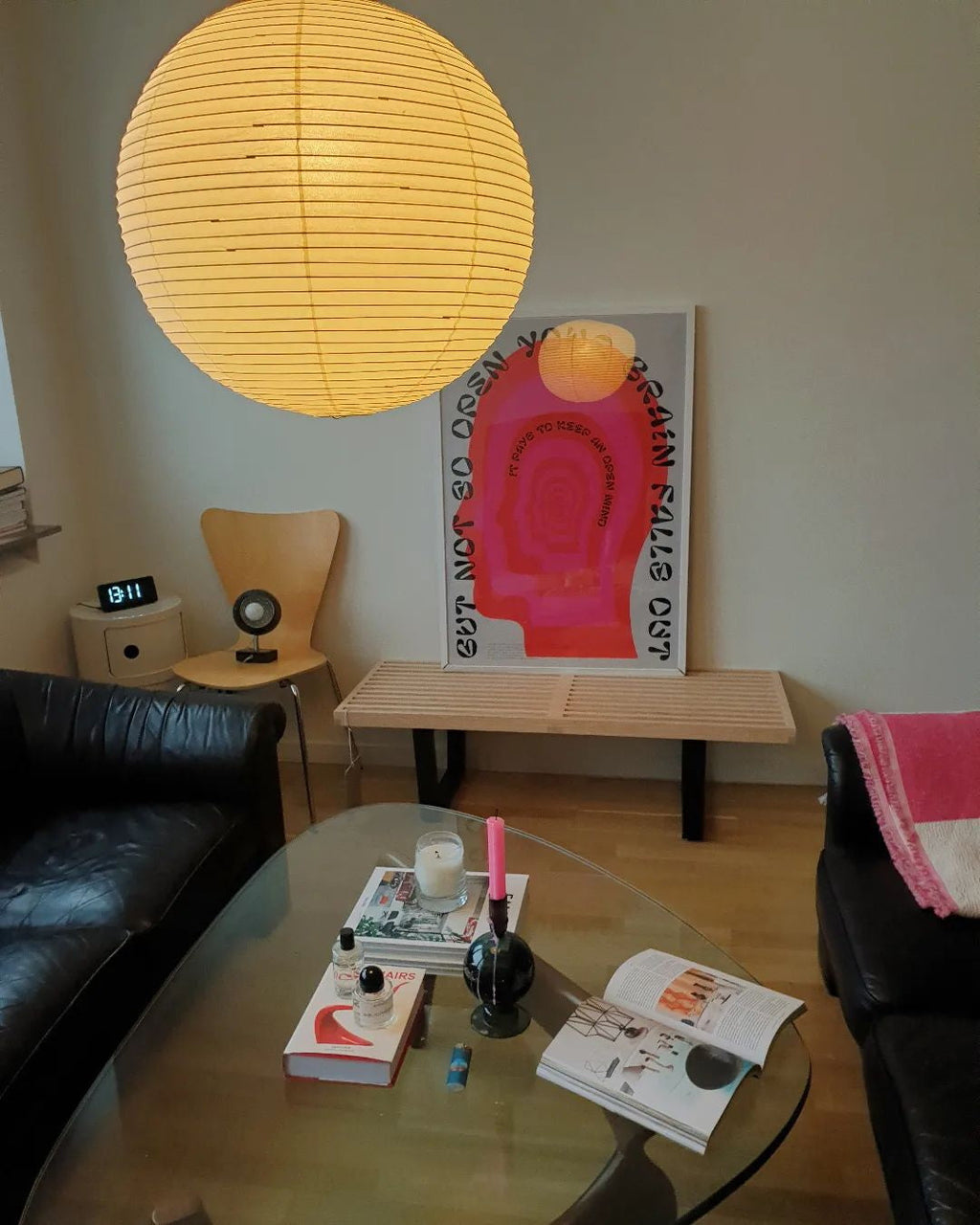 Lustra Suspension en Papier pour Salon - Neutralighting