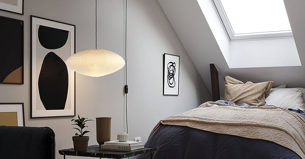Lustra Suspension en Papier pour Salon - Neutralighting