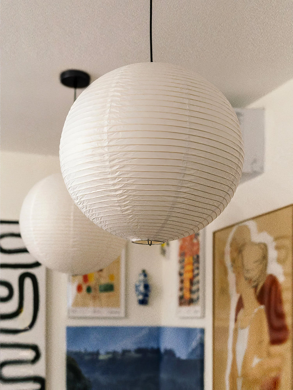 Vespace Papier Vintage Pendentif Lumière - Neutralighting