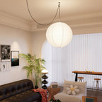 Sylin Suspension Déportée en Soie de Mûrier - Neutralighting