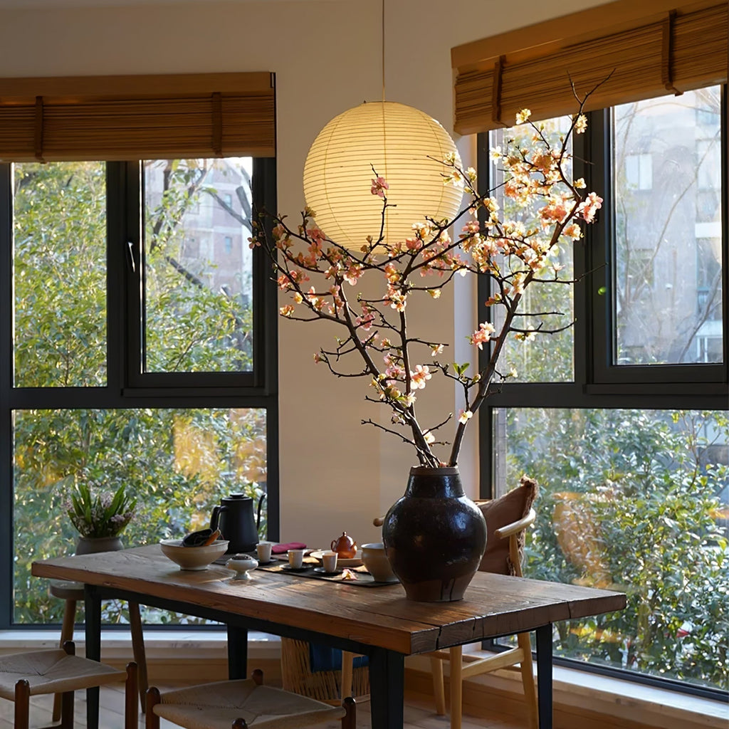 Sylin Suspension Déportée en Soie de Mûrier - Neutralighting