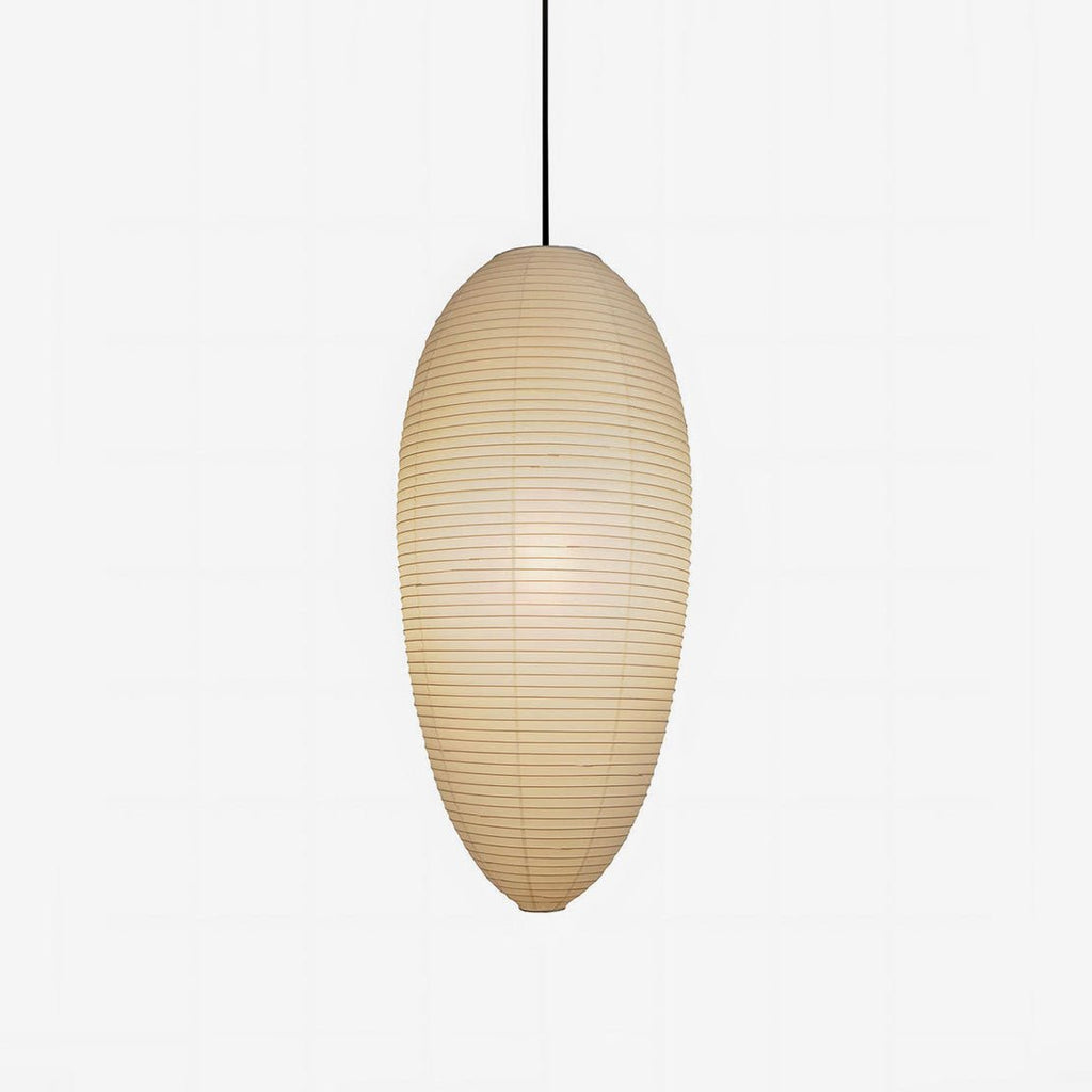 Myraean Moderne Minimaliste Wabi Châtaignier Papier Bambou Pendentif Lampe - Neutralighting