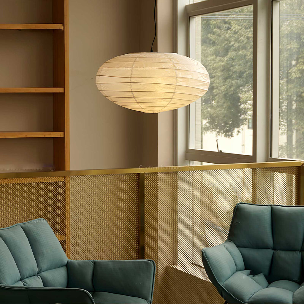 Lumaem Suspension Lampe Traditionnelle en Papier - Neutralighting