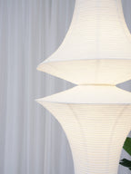 Lustra Suspension Luminaire Papier Washi E pour Salon - Neutralighting